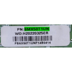 MAIN FUENTE PARA SMAT TV SANSUI 4K UHD / NUMERO DE PARTE SMX50T1UN / TP.MS6886.PB765 (T) / ELMT6886-FG95 / SMX50T1UNT07244 / 0656864 / H20220325ER / PBAX50T1UNF14B0414 / PANEL CX500DLEDM / DISPLAY CV500U2-T01 / MODELO SMX50T1UN	